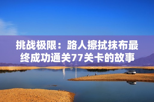 挑戰(zhàn)極限：路人擦拭抹布最終成功通關(guān)77關(guān)卡的故事