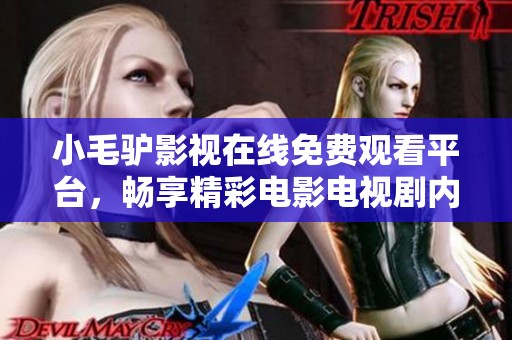 小毛驢影視在線免費(fèi)觀看平臺，暢享精彩電影電視劇內(nèi)容