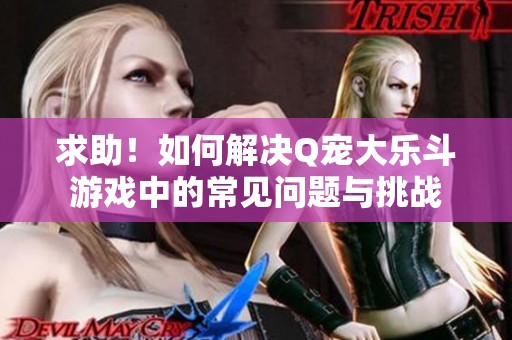 求助！如何解決Q寵大樂斗游戲中的常見問題與挑戰(zhàn)
