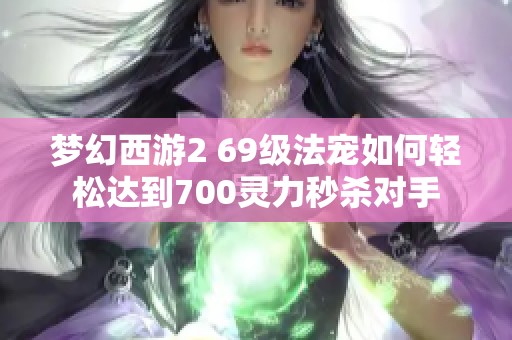 夢(mèng)幻西游2 69級(jí)法寵如何輕松達(dá)到700靈力秒殺對(duì)手