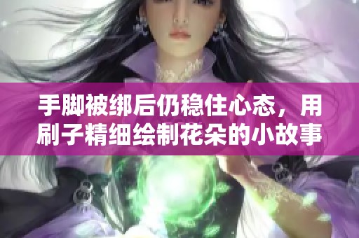 手腳被綁后仍穩(wěn)住心態(tài)，用刷子精細(xì)繪制花朵的小故事
