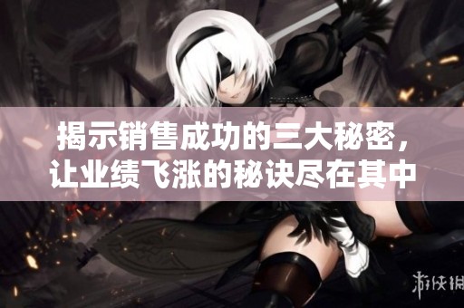 揭示銷售成功的三大秘密，讓業(yè)績飛漲的秘訣盡在其中