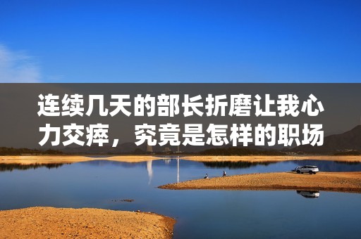 連續(xù)幾天的部長折磨讓我心力交瘁，究竟是怎樣的職場挑戰(zhàn)