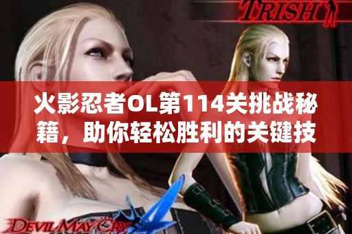 火影忍者OL第114關挑戰(zhàn)秘籍，助你輕松勝利的關鍵技巧揭秘