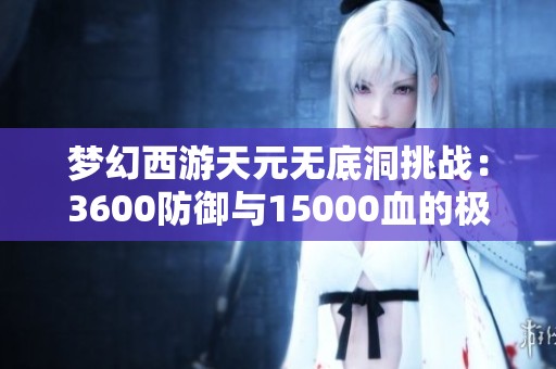 夢幻西游天元無底洞挑戰(zhàn)：3600防御與15000血的極限戰(zhàn)斗解析