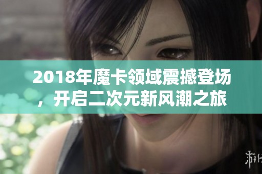 2018年魔卡領(lǐng)域震撼登場，開啟二次元新風(fēng)潮之旅