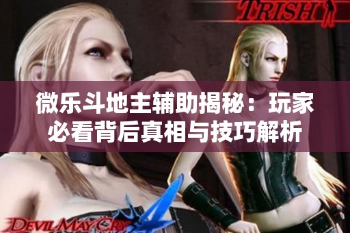 微樂斗地主輔助揭秘：玩家必看背后真相與技巧解析