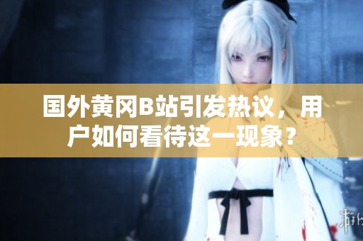 國(guó)外黃岡B站引發(fā)熱議，用戶如何看待這一現(xiàn)象？