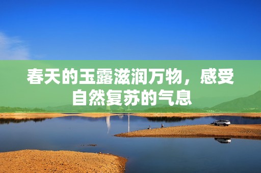 春天的玉露滋潤萬物，感受自然復(fù)蘇的氣息