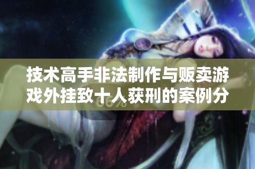 技術(shù)高手非法制作與販賣游戲外掛致十人獲刑的案例分析