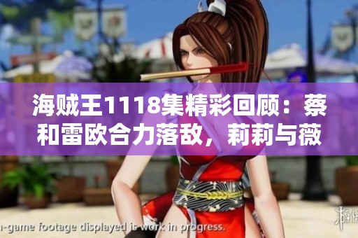 海賊王1118集精彩回顧：蔡和雷歐合力落敵，莉莉與薇薇驚人相似