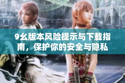 9幺版本風(fēng)險(xiǎn)提示與下載指南，保護(hù)你的安全與隱私