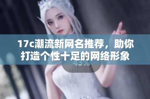17c潮流新網(wǎng)名推薦，助你打造個性十足的網(wǎng)絡(luò)形象