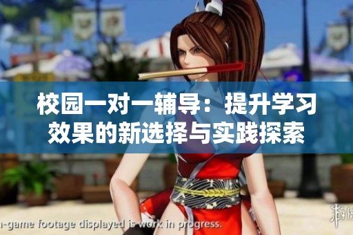 校園一對一輔導(dǎo)：提升學(xué)習(xí)效果的新選擇與實踐探索