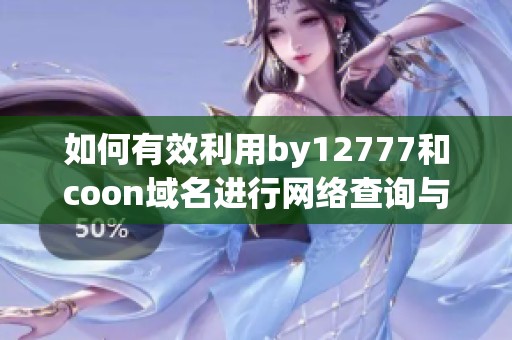 如何有效利用by12777和coon域名進(jìn)行網(wǎng)絡(luò)查詢(xún)與應(yīng)用
