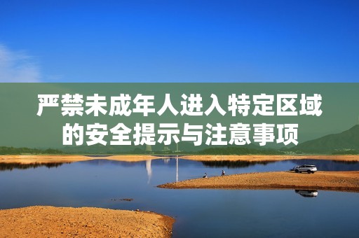 嚴(yán)禁未成年人進入特定區(qū)域的安全提示與注意事項