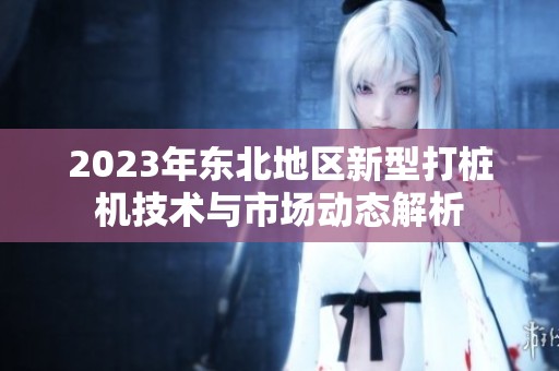 2023年東北地區(qū)新型打樁機(jī)技術(shù)與市場動(dòng)態(tài)解析