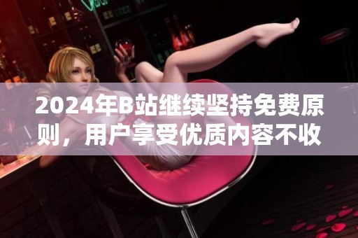 2024年B站繼續(xù)堅持免費原則，用戶享受優(yōu)質(zhì)內(nèi)容不收費