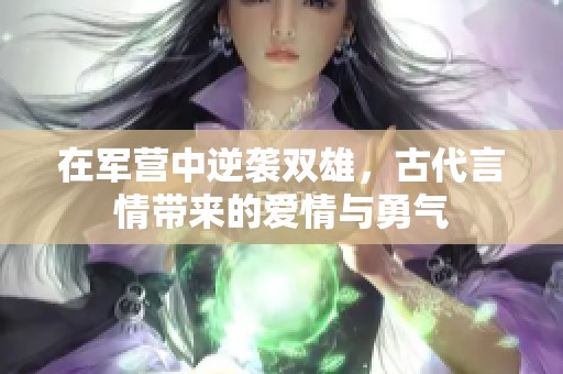 在軍營中逆襲雙雄，古代言情帶來的愛情與勇氣