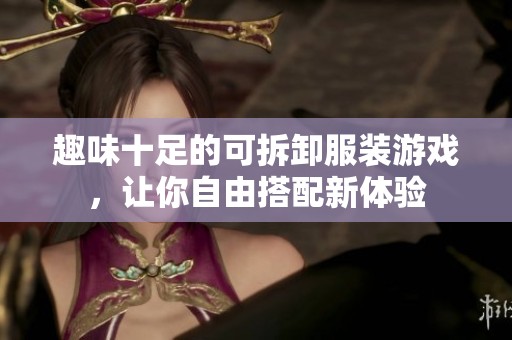趣味十足的可拆卸服裝游戲，讓你自由搭配新體驗(yàn)