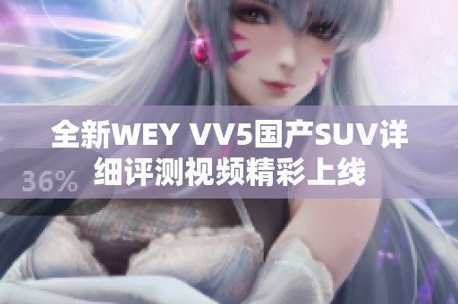 全新WEY VV5國產(chǎn)SUV詳細評測視頻精彩上線