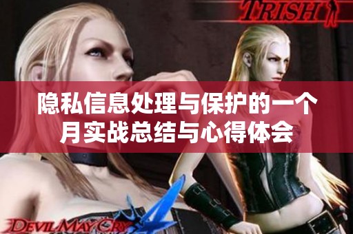 隱私信息處理與保護(hù)的一個(gè)月實(shí)戰(zhàn)總結(jié)與心得體會