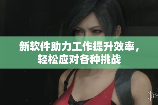 新軟件助力工作提升效率，輕松應(yīng)對(duì)各種挑戰(zhàn)