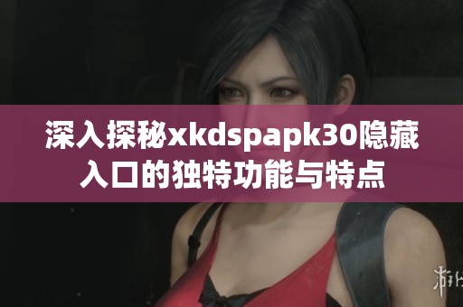 深入探秘xkdspapk30隱藏入口的獨(dú)特功能與特點(diǎn)