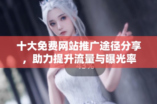 十大免費網(wǎng)站推廣途徑分享，助力提升流量與曝光率