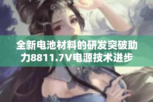 全新電池材料的研發(fā)突破助力8811.7V電源技術(shù)進(jìn)步