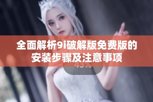 全面解析9i破解版免費(fèi)版的安裝步驟及注意事項(xiàng)