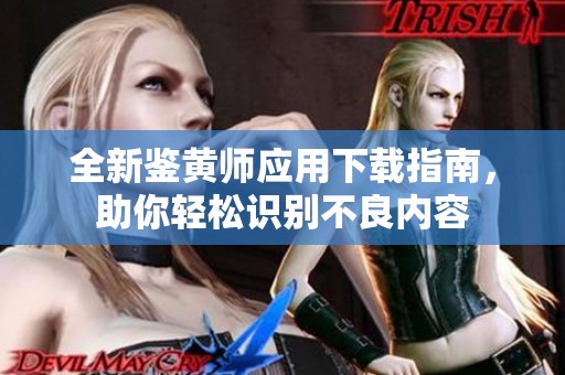 全新鑒黃師應(yīng)用下載指南，助你輕松識別不良內(nèi)容