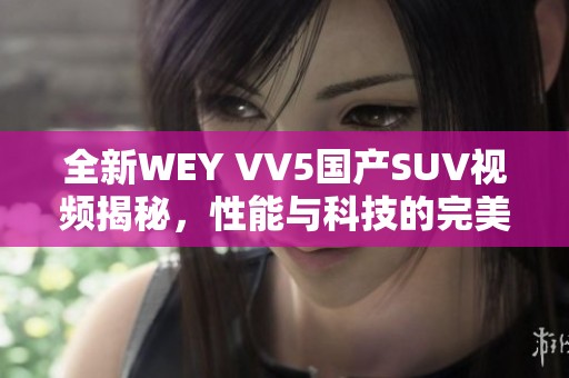 全新WEY VV5國產(chǎn)SUV視頻揭秘，性能與科技的完美結(jié)合