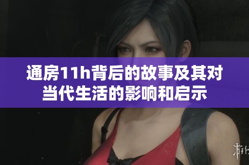 通房11h背后的故事及其對當(dāng)代生活的影響和啟示