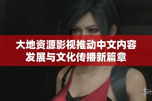 大地資源影視推動中文內(nèi)容發(fā)展與文化傳播新篇章
