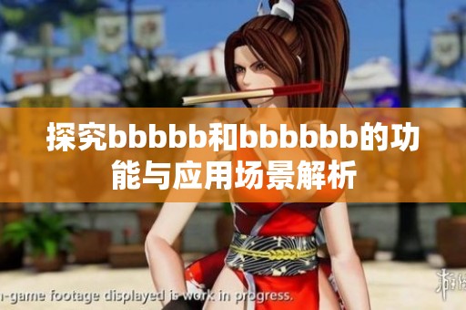 探究bbbbb和bbbbbb的功能與應(yīng)用場(chǎng)景解析