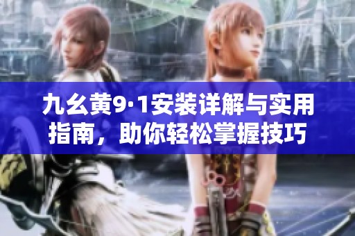 九幺黃9·1安裝詳解與實用指南，助你輕松掌握技巧