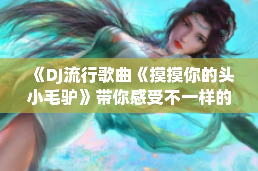 《DJ流行歌曲《摸摸你的頭小毛驢》帶你感受不一樣的音樂魅力》