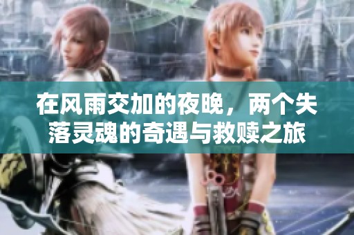 在風雨交加的夜晚，兩個失落靈魂的奇遇與救贖之旅