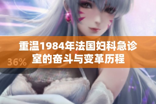 重溫1984年法國(guó)婦科急診室的奮斗與變革歷程 重溫1984年法國(guó)婦科急診室的奮斗與變革歷程