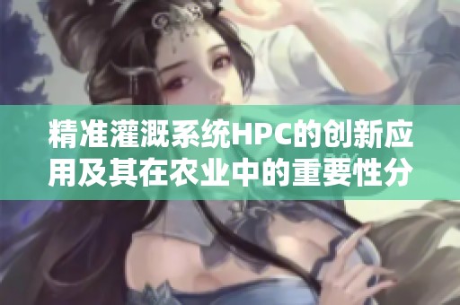 精準(zhǔn)灌溉系統(tǒng)HPC的創(chuàng)新應(yīng)用及其在農(nóng)業(yè)中的重要性分析