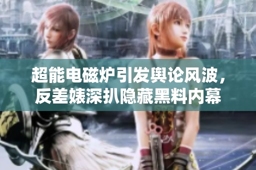 超能電磁爐引發(fā)輿論風(fēng)波，反差婊深扒隱藏黑料內(nèi)幕