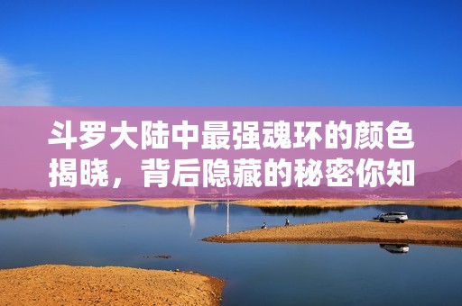 斗羅大陸中最強魂環(huán)的顏色揭曉，背后隱藏的秘密你知道嗎