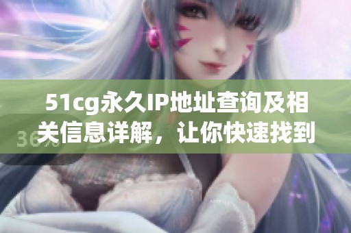 51cg永久IP地址查詢及相關(guān)信息詳解，讓你快速找到所需內(nèi)容