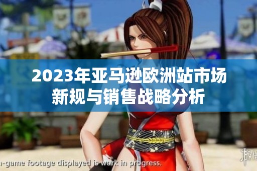 2023年亞馬遜歐洲站市場新規(guī)與銷售戰(zhàn)略分析
