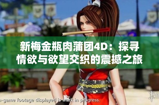 新梅金瓶肉蒲團(tuán)4D：探尋情欲與欲望交織的震撼之旅