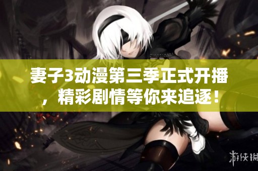 妻子3動(dòng)漫第三季正式開播，精彩劇情等你來追逐！