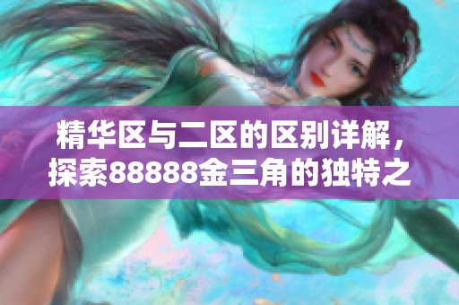 精華區(qū)與二區(qū)的區(qū)別詳解，探索88888金三角的獨(dú)特之處