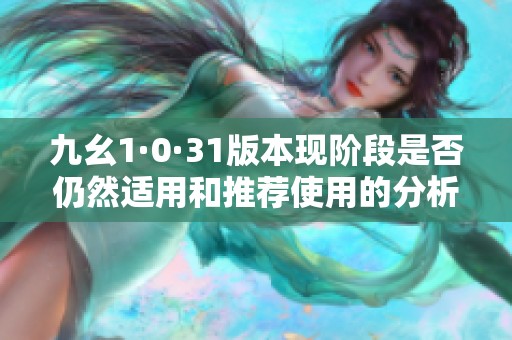 九幺1·0·31版本現(xiàn)階段是否仍然適用和推薦使用的分析