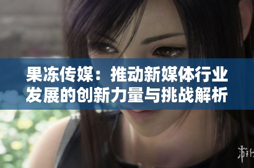 果凍傳媒：推動(dòng)新媒體行業(yè)發(fā)展的創(chuàng)新力量與挑戰(zhàn)解析